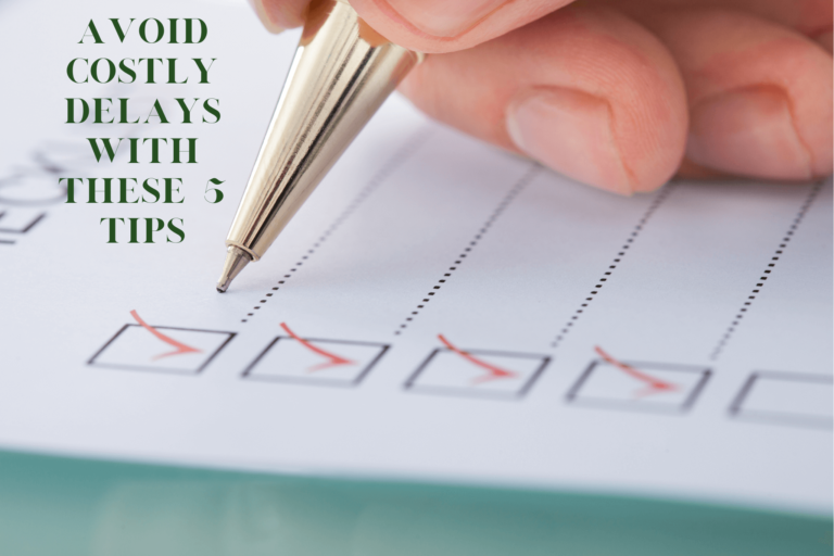 Avoid costly settlement delays with this5 point cooling off period checklist.