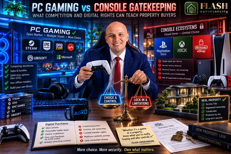 PC Gaming vs. Console Gatekeeping: What Competition and Digital Rights Can Teach Property Buyers