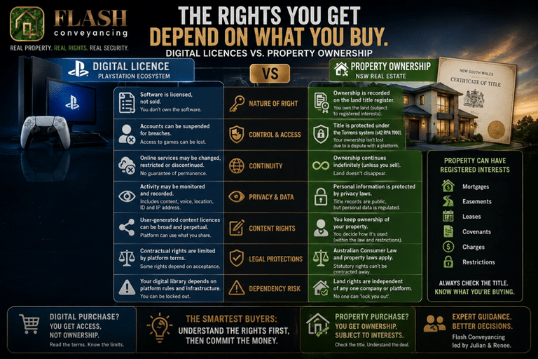 The Digital Hostage Trap: PlayStation’s Updated Terms, Revocable Licences and What Property Ownership Can Teach Us