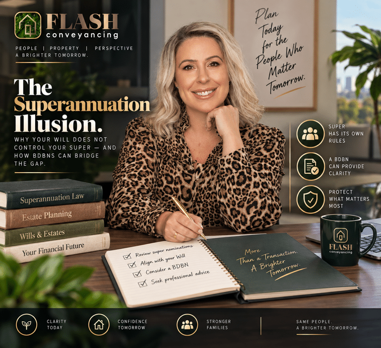 The Superannuation Illusion: Why Your Will Does Not Control Your Super — and How BDBNs Can Bridge the Gap