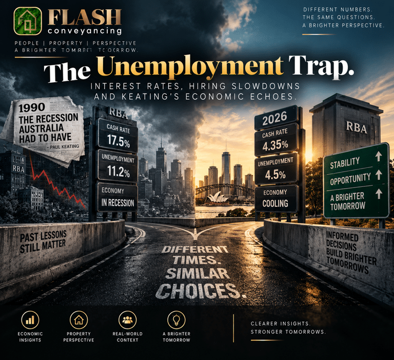 The Unemployment Trap: Interest Rates, Hiring Slowdowns and Keating’s Economic Echoes