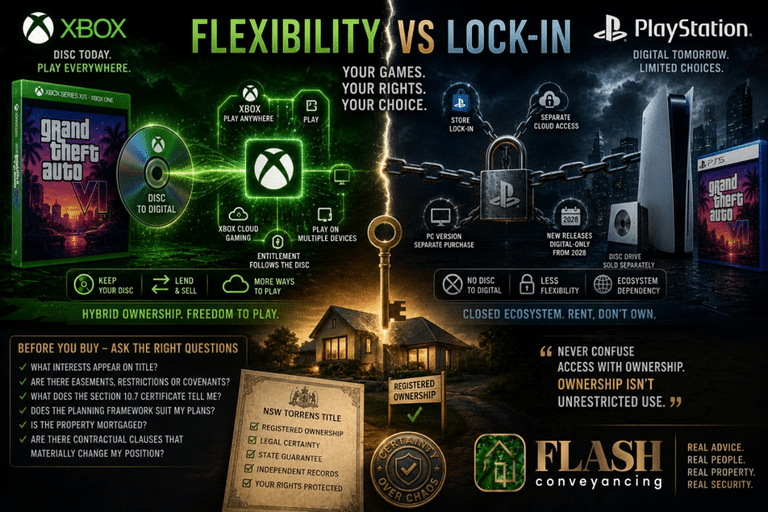 Xbox vs. PlayStation: Ecosystem Flexibility, Platform Lock-In and What Property Buyers Can Learn About Ownership